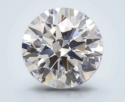 4.14ct D VVS2 Rare Carat Ideal Cut Round Lab Grown Diamond