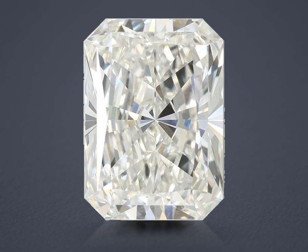 11.05ct H VVS2 Rare Carat Ideal Cut Radiant Lab Grown Diamond
