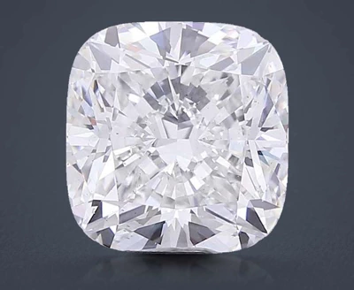 11.10ct F VS2 Rare Carat Ideal Cut Cushion Lab Grown Diamond
