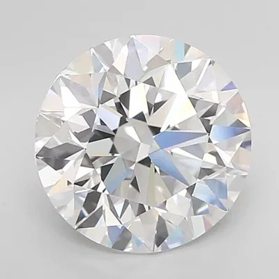 5.63ct E IF Excellent Cut Round Lab Grown Diamond