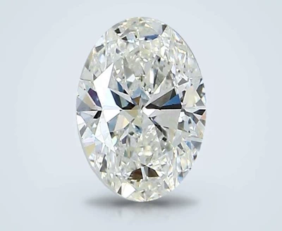0.74ct I VS2 Rare Carat Ideal Cut Oval Diamond