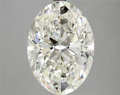 5.02ct K SI1 Very Good Cut Oval Diamond