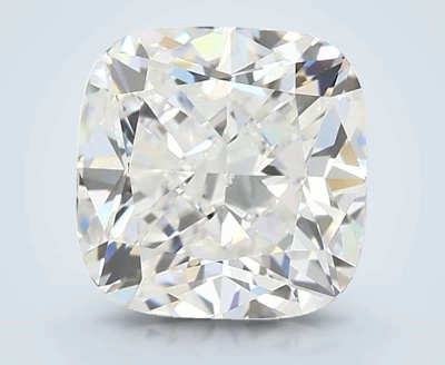 3.06ct E VVS1 Rare Carat Ideal Cut Cushion Lab Grown Diamond