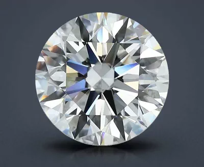 4.02ct F IF Rare Carat Ideal Cut Round Diamond