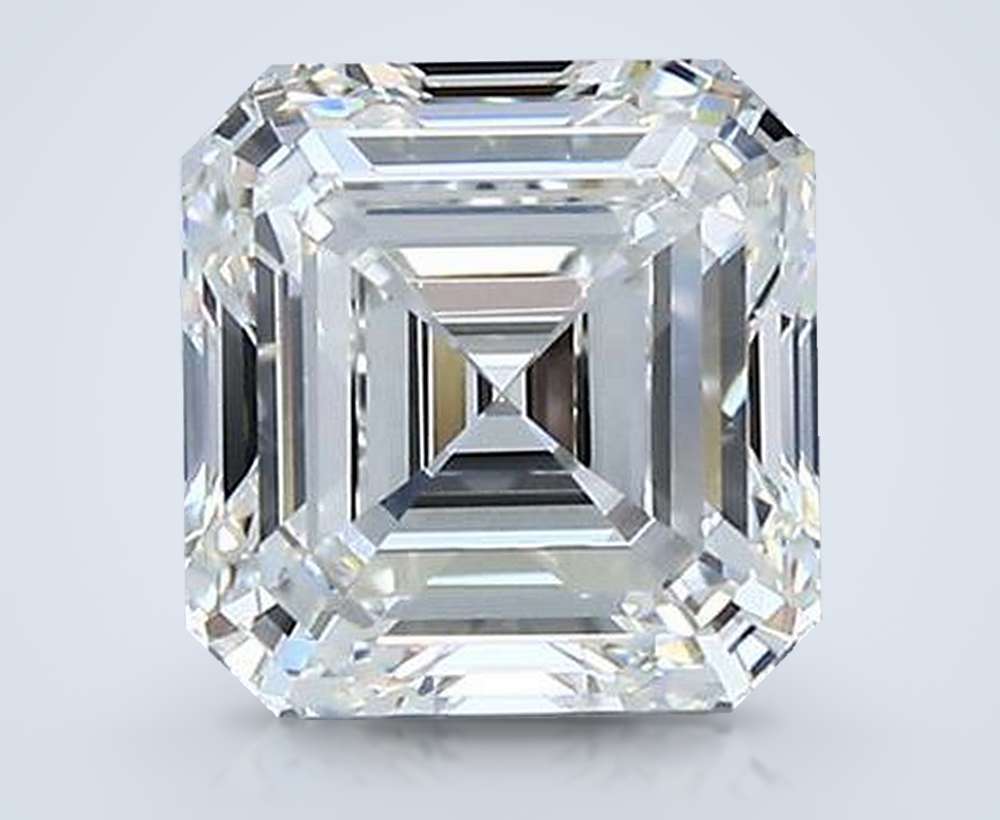 1.50ct H VVS1 Rare Carat Ideal Cut Asscher Diamond