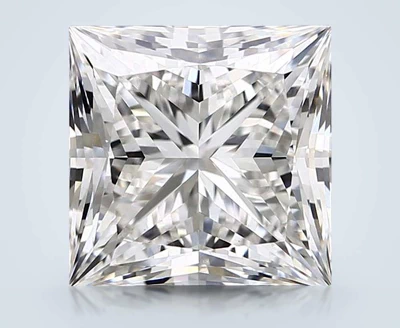 6.28ct G VS1 Rare Carat Ideal Cut Princess Lab Grown Diamond