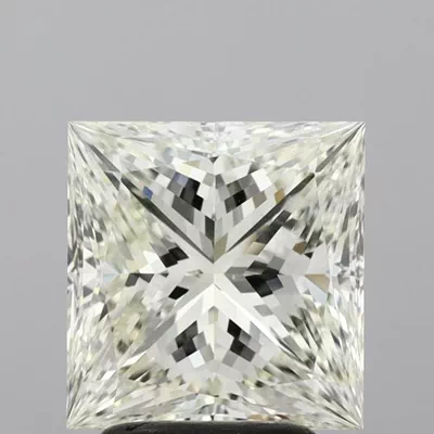 3.01ct K VVS1 Very Good Cut Princess Diamond