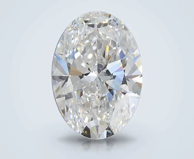 5.03ct E VVS2 Rare Carat Ideal Cut Oval Lab Grown Diamond