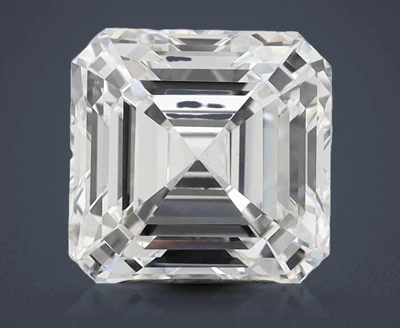 3.51ct E VVS2 Rare Carat Ideal Cut Asscher Lab Grown Diamond