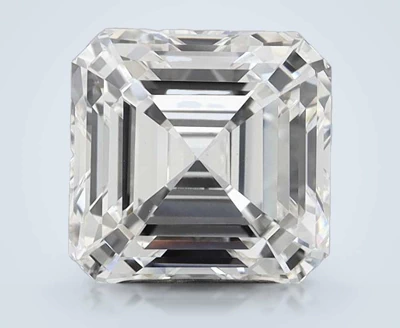 3.51ct E VVS2 Rare Carat Ideal Cut Asscher Lab Grown Diamond