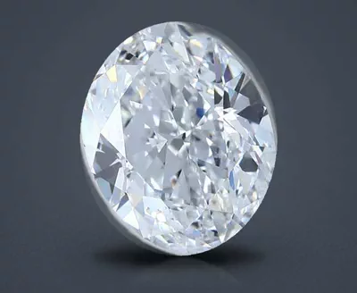 5.48ct D VS1 Very Good Cut Oval Diamond