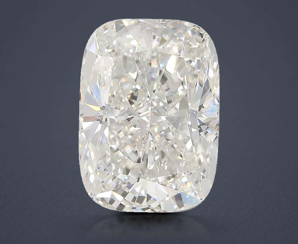 8.06ct E VVS2 Rare Carat Ideal Cut Cushion Lab Grown Diamond