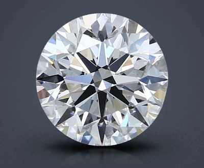 2.39ct D VVS2 Excellent Cut Round Lab Grown Diamond