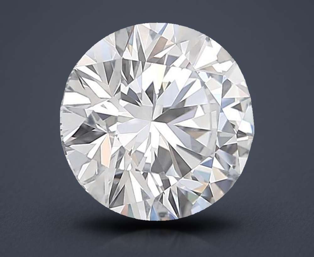 2.73ct G VVS1 Rare Carat Ideal Cut Round Lab Grown Diamond
