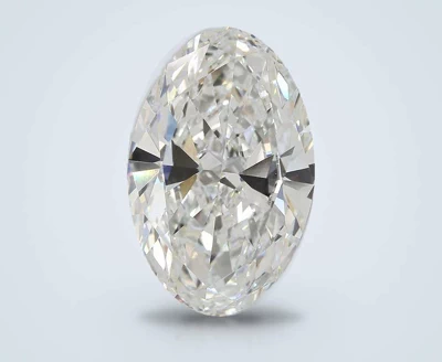 16.58ct F VVS2 Very Good Cut Oval Lab Grown Diamond