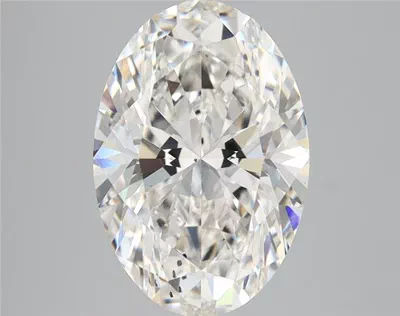 3.16ct G SI1 Rare Carat Ideal Cut Oval Lab Grown Diamond