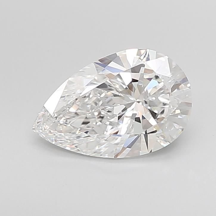 2.99ct D VS1 Rare Carat Ideal Cut Pear Lab Grown Diamond