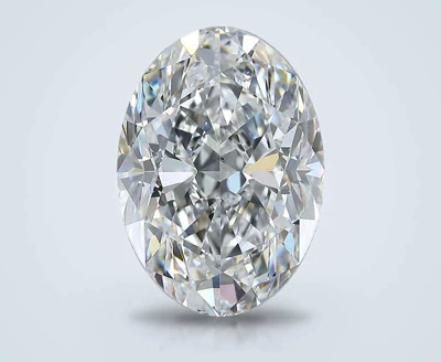 7.02ct E SI1 Rare Carat Ideal Cut Oval Diamond
