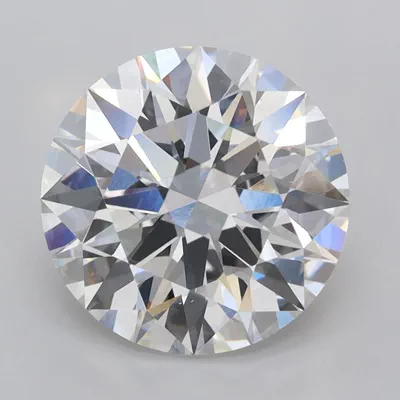 3.54ct E VVS1 Rare Carat Ideal Cut Round Lab Grown Diamond
