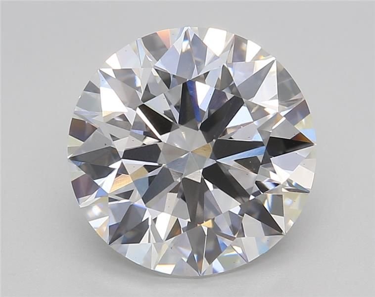 5.03ct D VS2 Rare Carat Ideal Cut Round Lab Grown Diamond