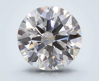 5.03ct D VS2 Rare Carat Ideal Cut Round Lab Grown Diamond
