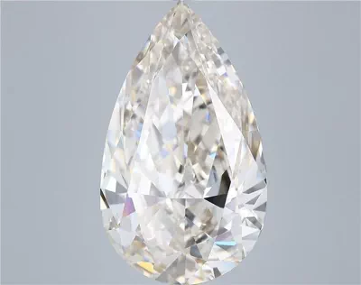 10.05ct I VVS2 Rare Carat Ideal Cut Pear Diamond