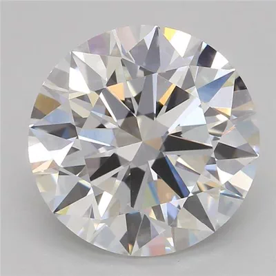 2.55ct F VVS2 Excellent Cut Round Lab Grown Diamond