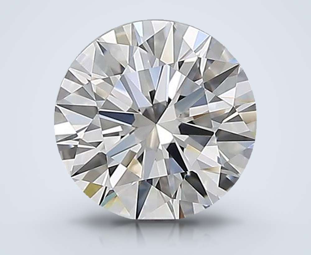 0.65ct D FL Rare Carat Ideal Cut Round Diamond