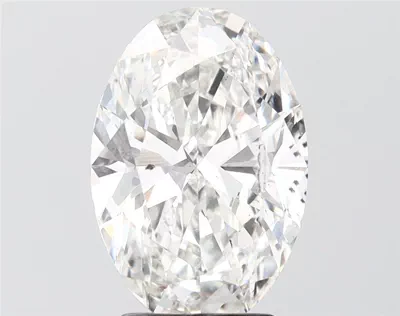 3.23ct G SI1 Rare Carat Ideal Cut Oval Lab Grown Diamond