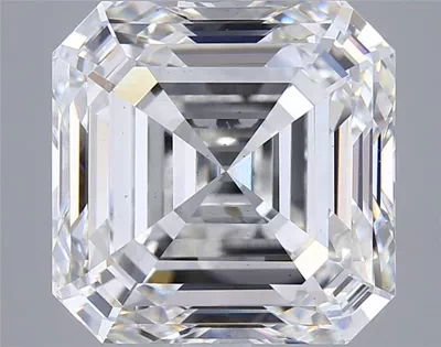 7.06ct E VS1 Rare Carat Ideal Cut Asscher Lab Grown Diamond