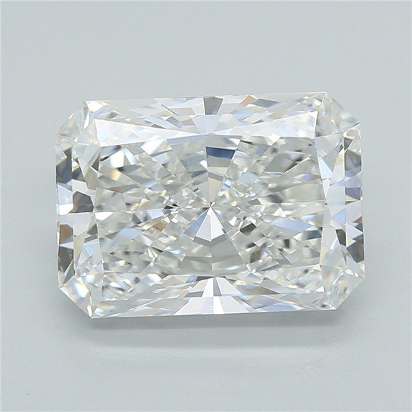 6.43ct F VVS2 Rare Carat Ideal Cut Radiant Lab Grown Diamond
