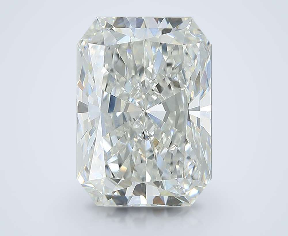 6.43ct F VVS2 Rare Carat Ideal Cut Radiant Lab Grown Diamond