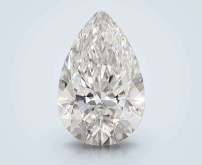 4.09ct E SI1 Rare Carat Ideal Cut Pear Lab Grown Diamond