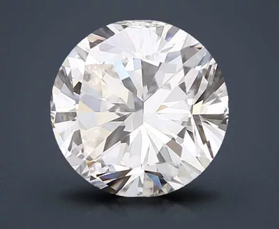 3.02ct H VS2 Excellent Cut Round Lab Grown Diamond