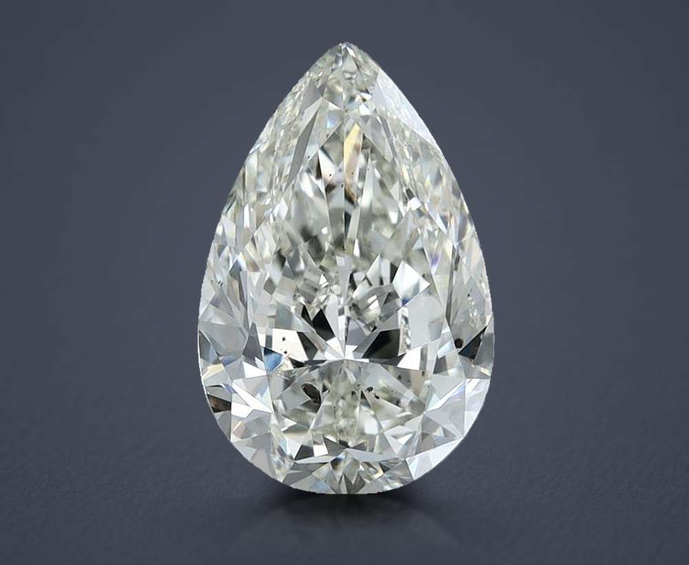 2.02ct I SI2 Very Good Cut Pear Diamond