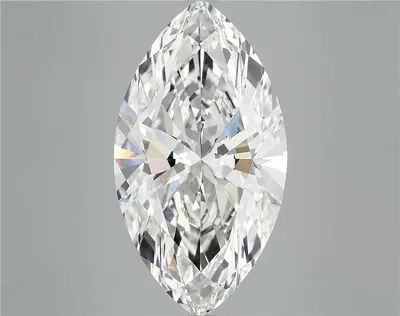 8.04ct F VS1 Rare Carat Ideal Cut Marquise Lab Grown Diamond