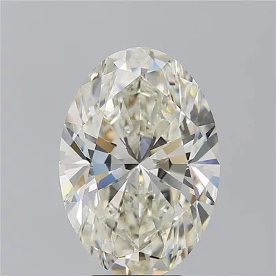 6.06ct K VS2 Rare Carat Ideal Cut Oval Diamond