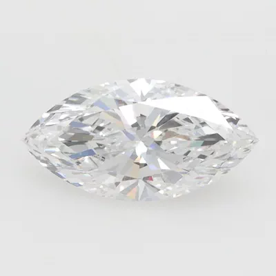 1.09ct D VVS1 Rare Carat Ideal Cut Marquise Lab Grown Diamond