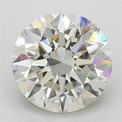 3.03ct J VS1 Excellent Cut Round Lab Grown Diamond