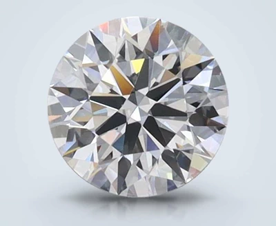 0.61ct D FL Rare Carat Ideal Cut Round Lab Grown Diamond