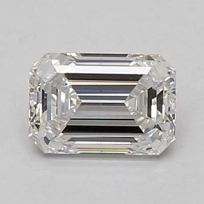1.10ct E VS2 Excellent Cut Emerald Lab Grown Diamond