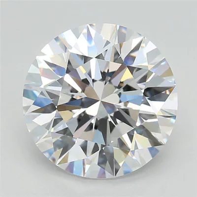 6.00ct D FL Rare Carat Ideal Cut Round Lab Grown Diamond
