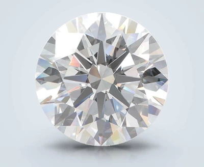 5.01ct D FL Rare Carat Ideal Cut Round Lab Grown Diamond