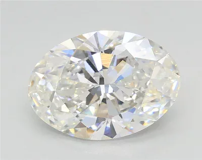2.51ct F VVS2 Rare Carat Ideal Cut Oval Lab Grown Diamond