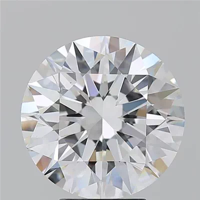 5.34ct E VS2 Rare Carat Ideal Cut Round Diamond