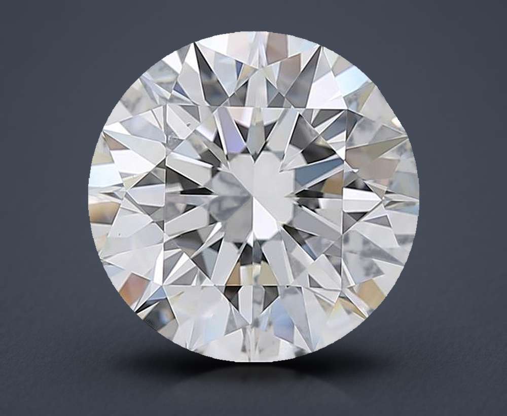 5.34ct E VS2 Rare Carat Ideal Cut Round Diamond