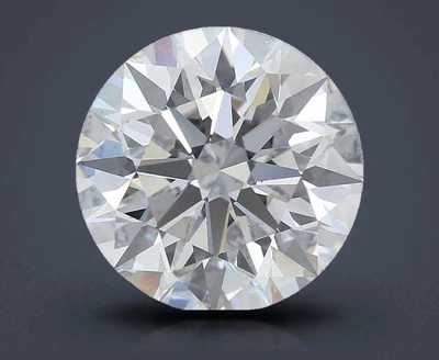 2.76ct H VS2 Rare Carat Ideal Cut Round Lab Grown Diamond