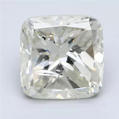 5.02ct K SI2 Good Cut Cushion Diamond