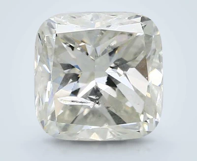 5.02ct K SI2 Good Cut Cushion Diamond