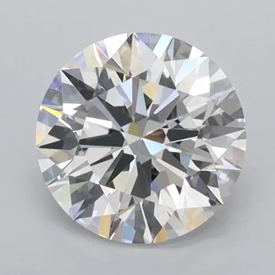 1.42ct D FL Rare Carat Ideal Cut Round Lab Grown Diamond